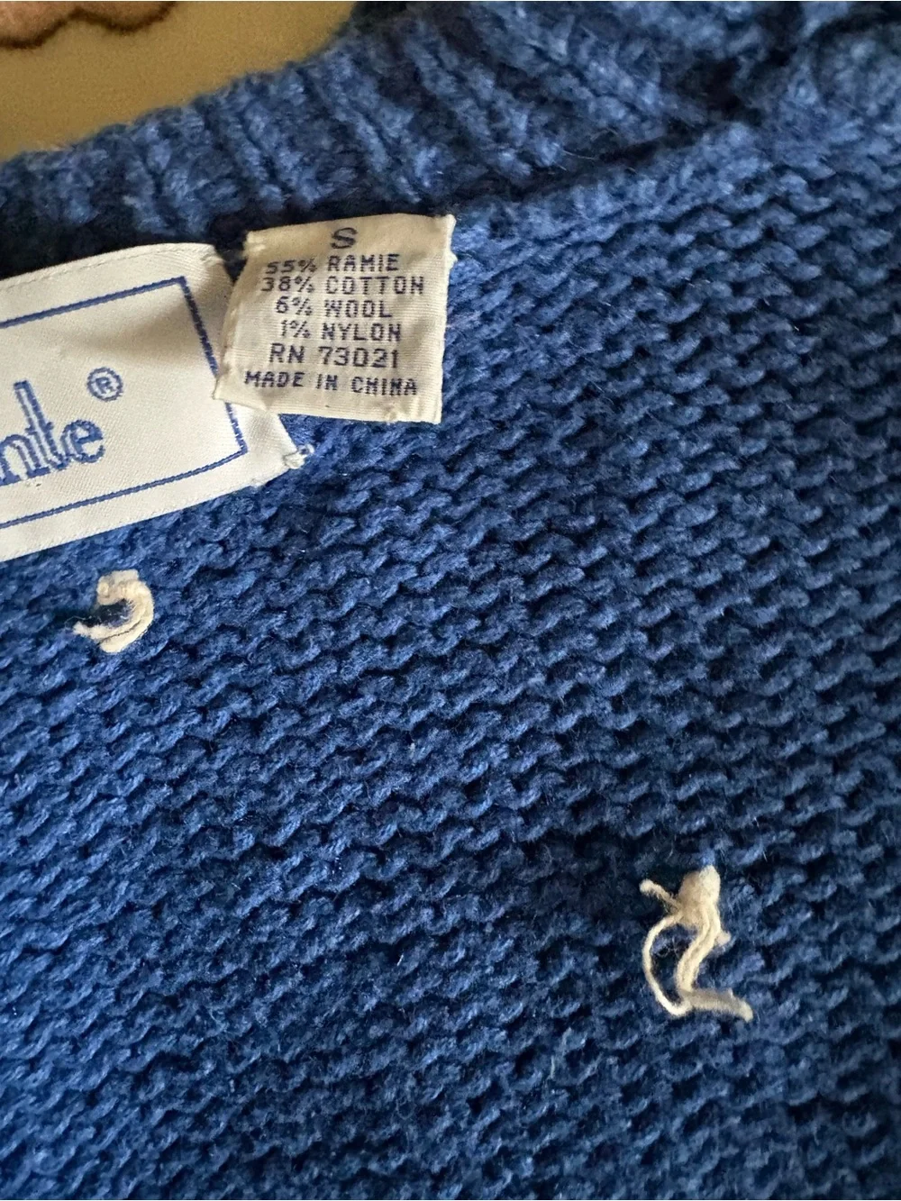 VINTAGE BELLE POINTE 2-PIECE SWEATER & TURTLENECK SET S & M